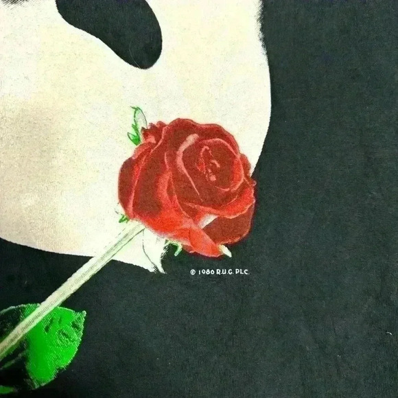 VTG Fruit Tag Phantom of  the Opera graphic T-shirt circa 1980 Men Medium retro - Picture 5 of 6